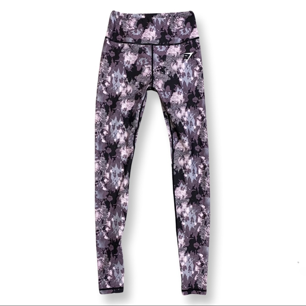 Gymshark Camo Printed Leggings Sz XS